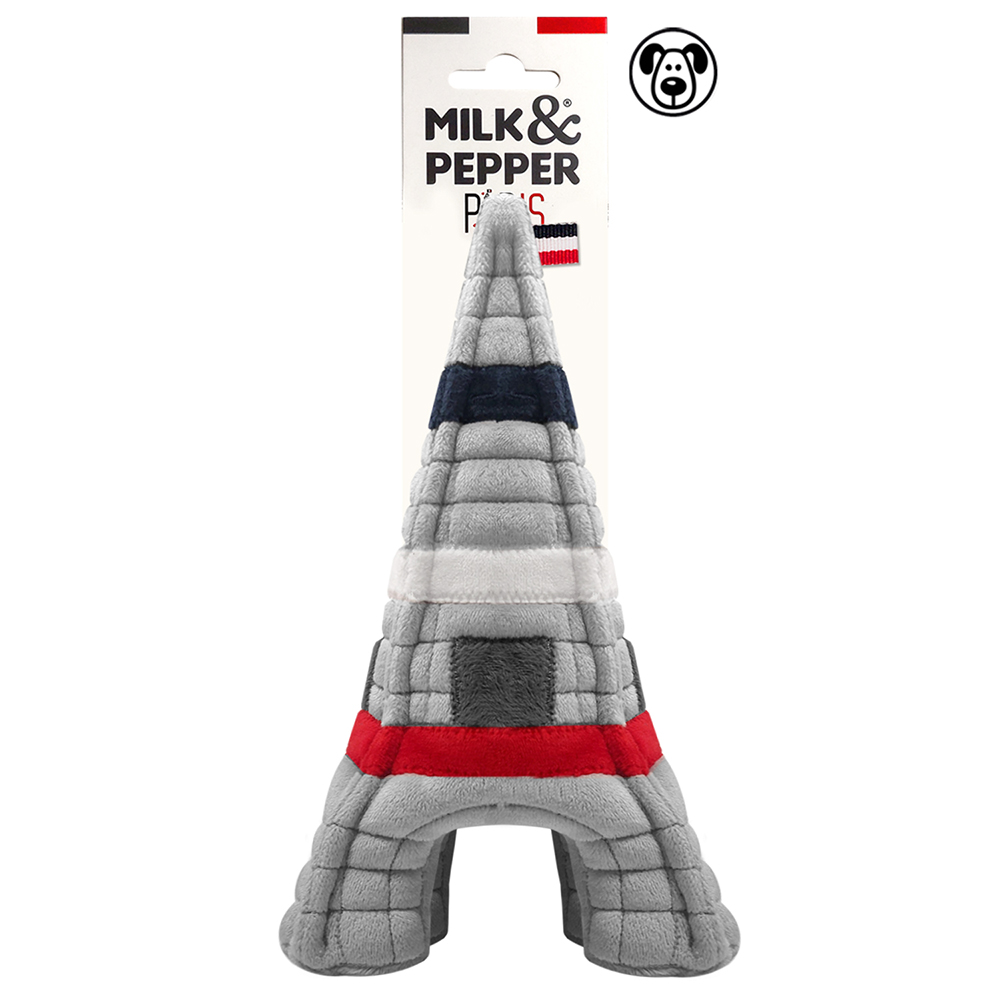 法國寵物精品 Milk & Pepper 艾菲爾鐵塔玩具